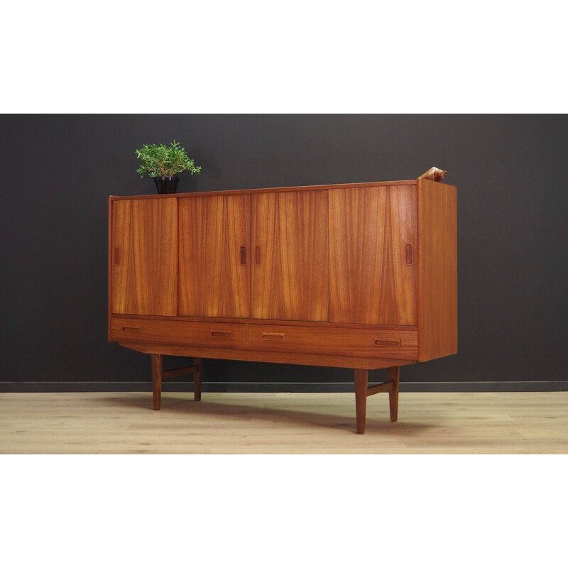 Vintage highboard in teak by P. Westergaard