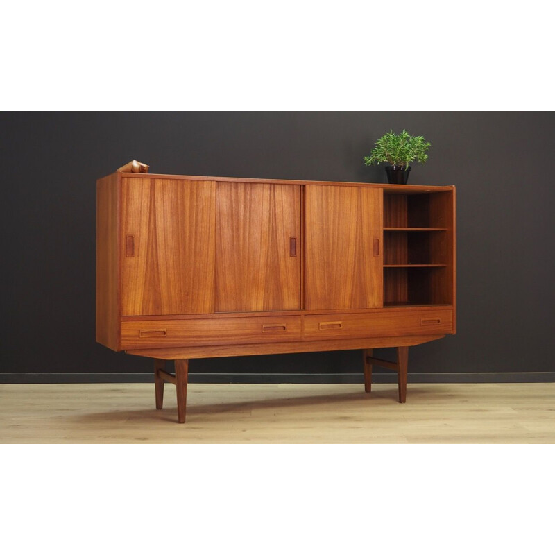 Vintage highboard in teak by P. Westergaard