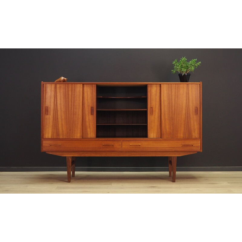 Vintage highboard in teak by P. Westergaard