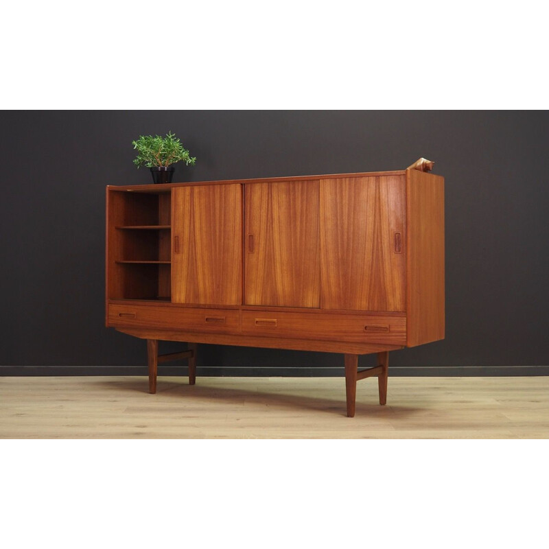 Vintage highboard in teak by P. Westergaard