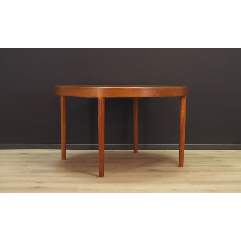 Table à repas vintage en teck de Harry Østergaard pour Randers Møbelfabrik Danemark 1960