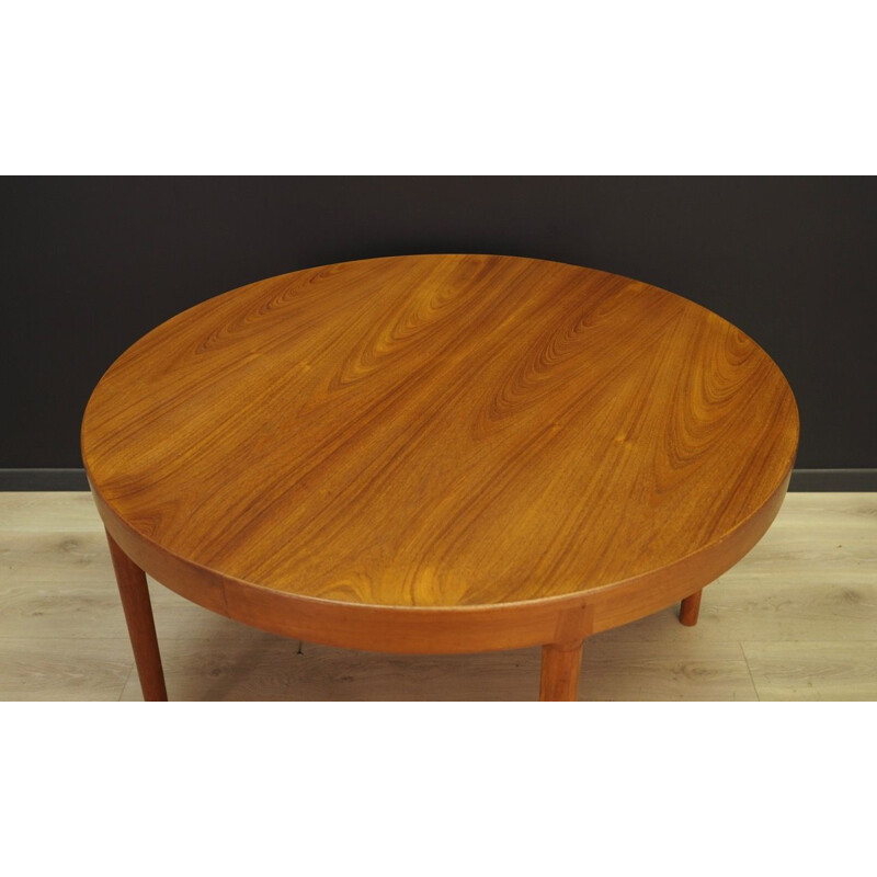 Vintage dining table in teak by Harry Østergaard for Randers Møbelfabrik Denmark 1960