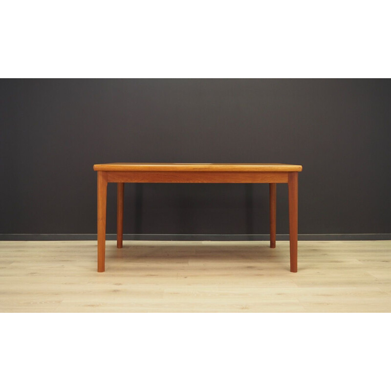 Vintage extendable table by Grete Jalk in teakwood 1960s