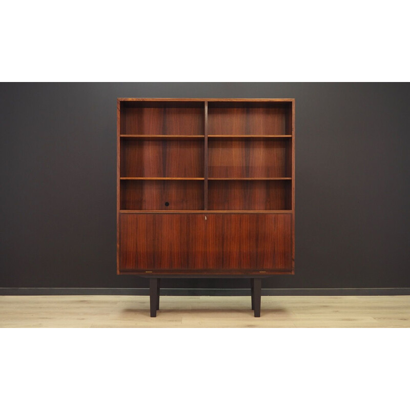 Vintage danish model 7 bookcase by Omann Jun in rosewood 1960