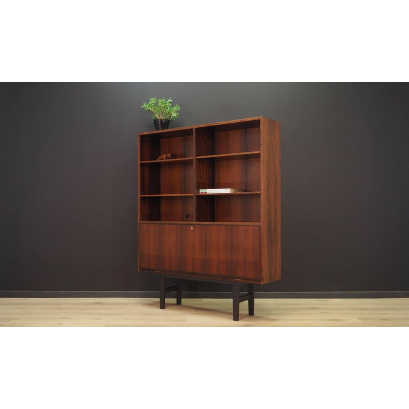 Vintage danish model 7 bookcase by Omann Jun in rosewood 1960