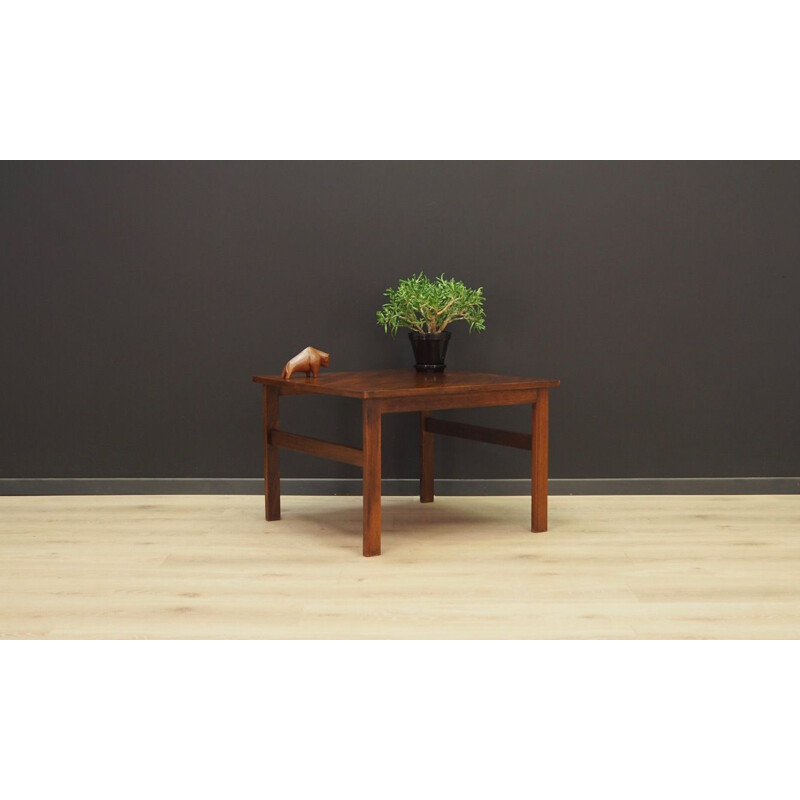 Vintage Danish rosewood coffee table, 1960