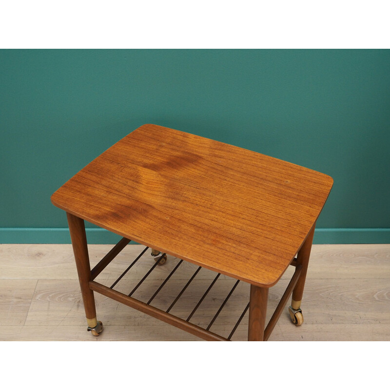 Vintage danish coffee table in teak 1960