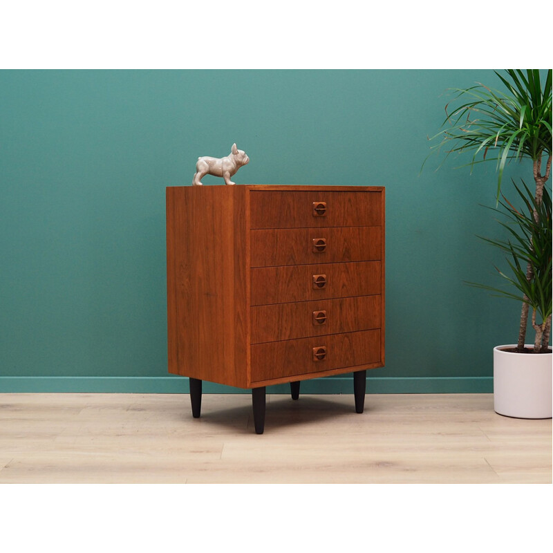 Vintage chest of drawers in teak 1960