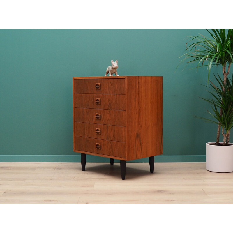 Vintage chest of drawers in teak 1960