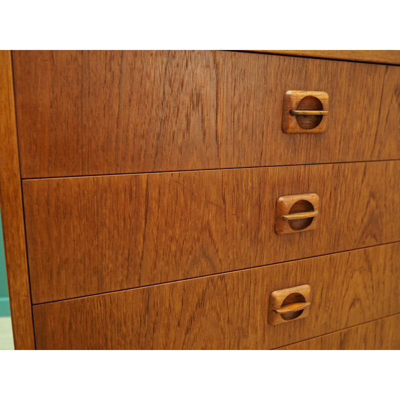 Vintage chest of drawers in teak 1960