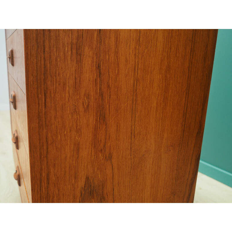 Vintage chest of drawers in teak 1960