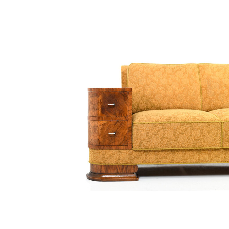 Danish Art Deco vintage sofa, 1920s