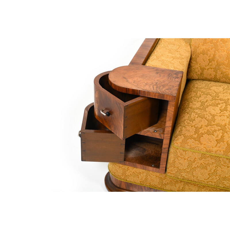 Danish Art Deco vintage sofa, 1920s