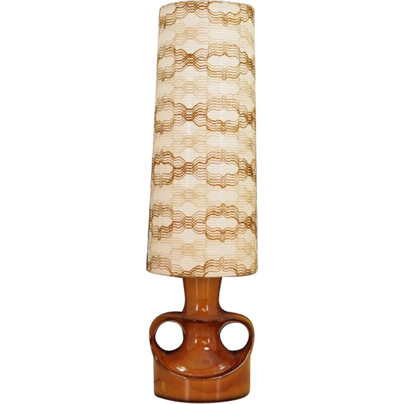 Vintage Danish table lamp in ceramic 1970 