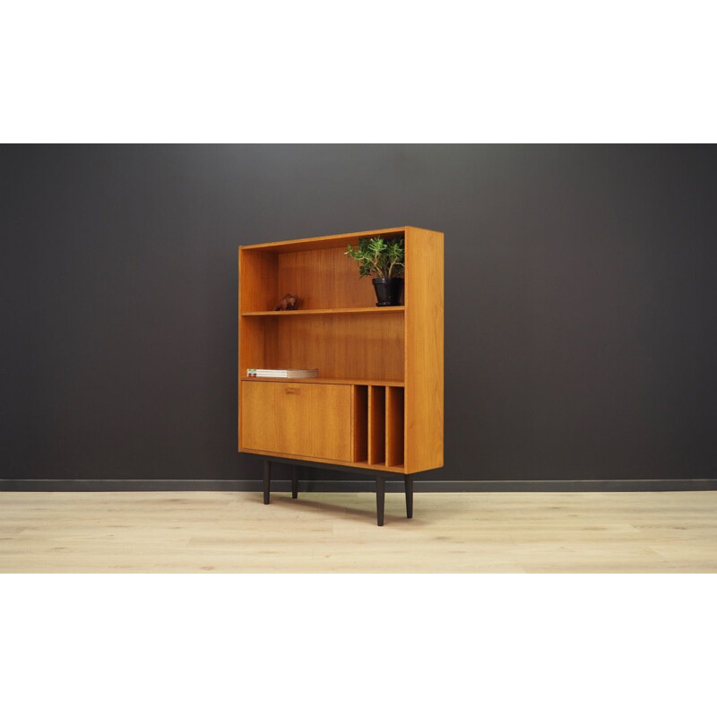 Teak vintage bookcase by Clausen and Son, 1970s