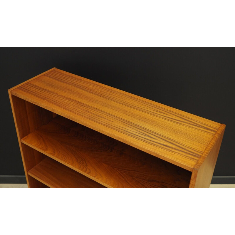 Scandinavian vintage bookcase in teak