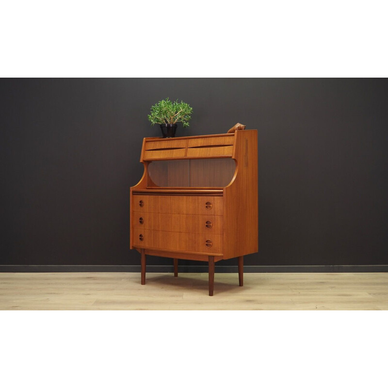 Vintage secretary in teak by Arne Vodder,1970