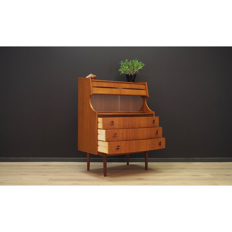 Vintage secretary in teak by Arne Vodder,1970