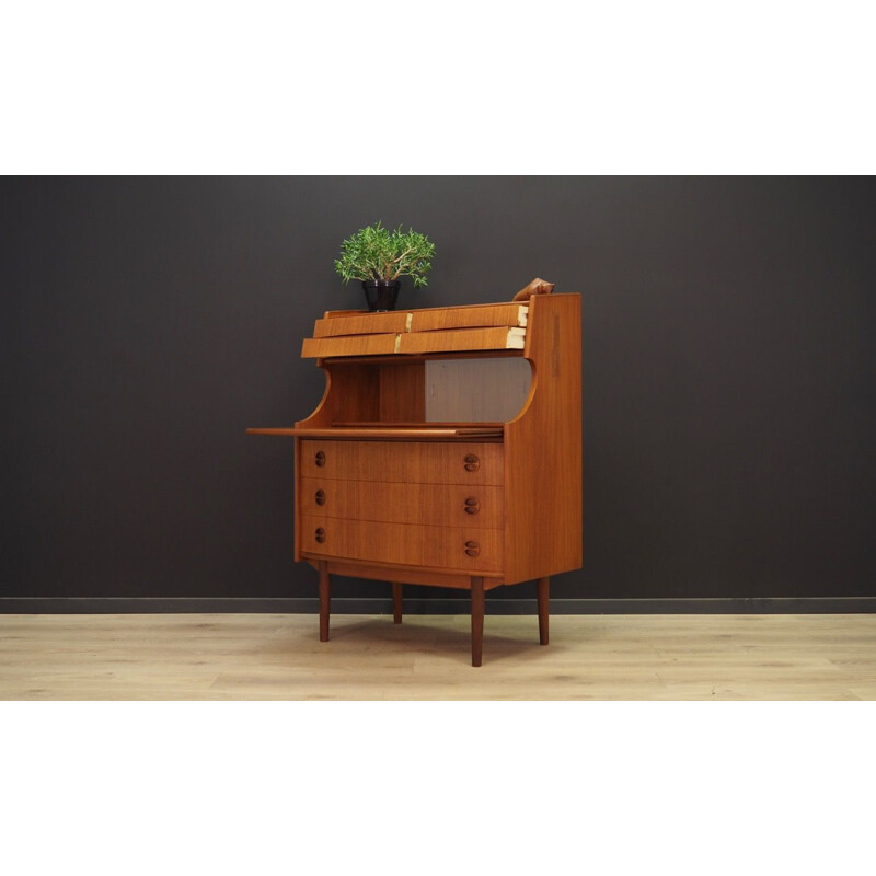 Vintage secretary in teak by Arne Vodder,1970