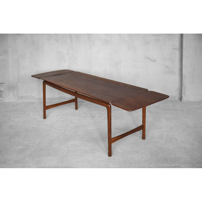 Mesa de centro vintage danesa de Peter Hvidt y Orla Mølgaard-Nielsen para France y Daverkosen, 1950