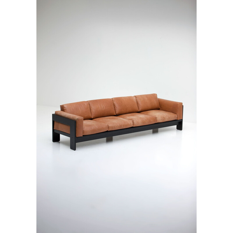 Four-seat vintage Bastiano sofa by Tobia Scarpa for Knoll, 1962