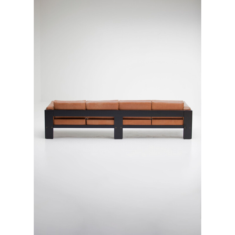 Four-seat vintage Bastiano sofa by Tobia Scarpa for Knoll, 1962