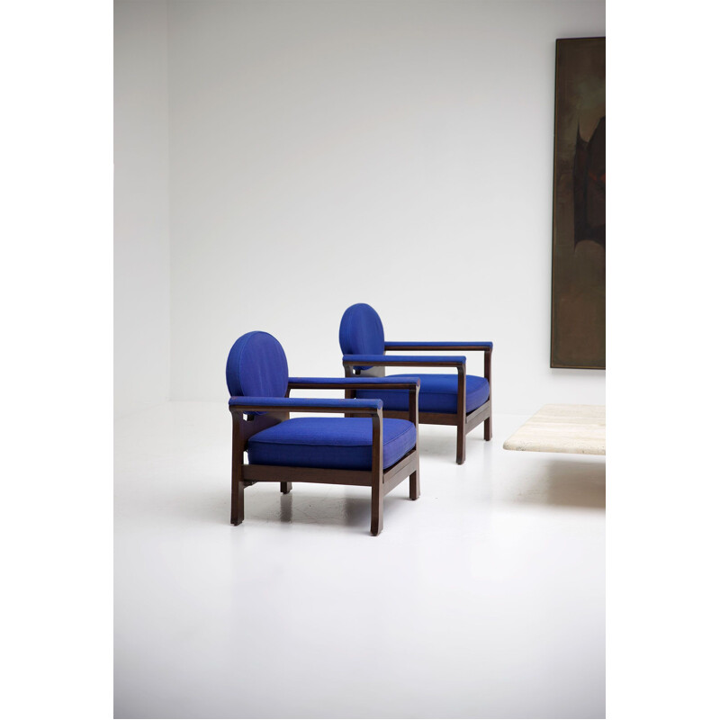 Set of 4 vintage Osaka armchairs by Emiel Veranneman