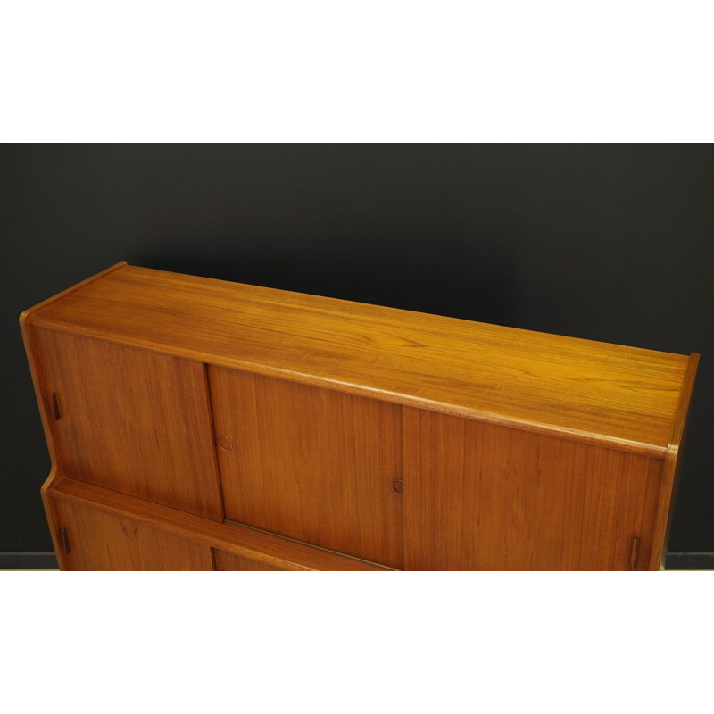 Danish vintage highboard in teak, 1970s