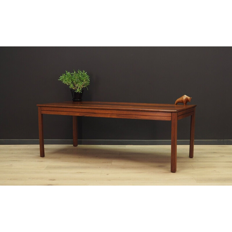 Rosewood vintage coffee table, 1960