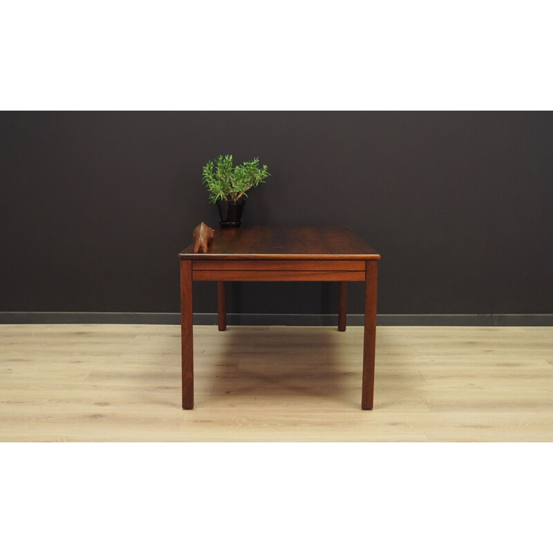 Table basse vintage en palissandre, 1960