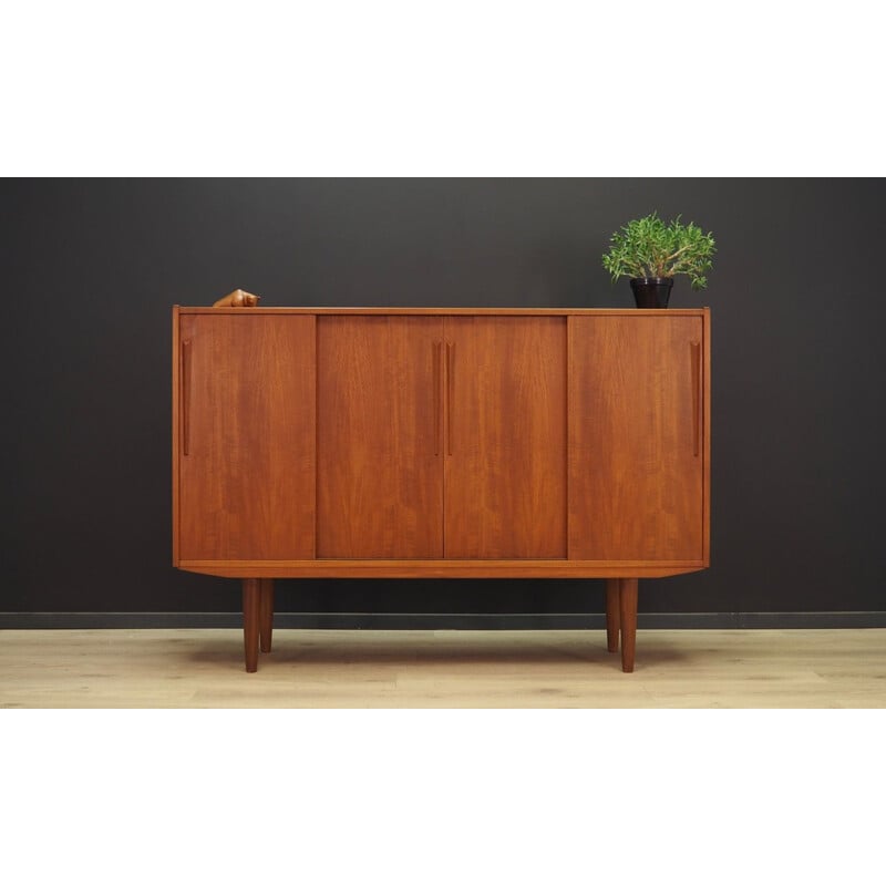 Vintage sideboard by Jørgen Hansen in teak, 1960s