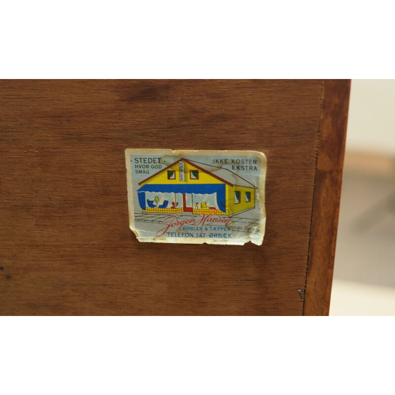 Vintage sideboard by Jørgen Hansen in teak, 1960s