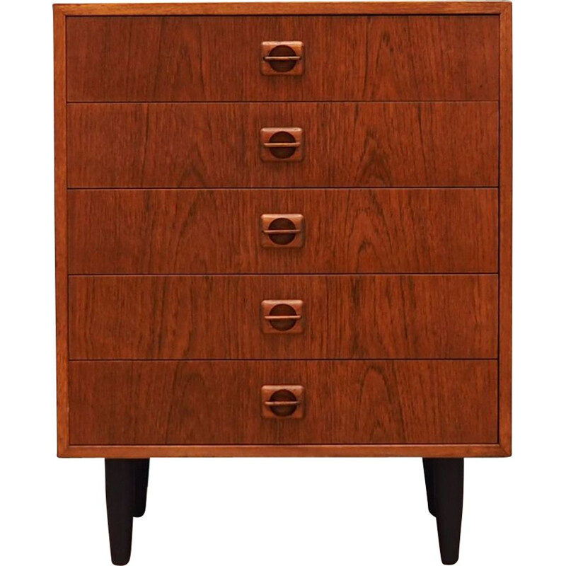 Vintage chest of drawers in teak 1960