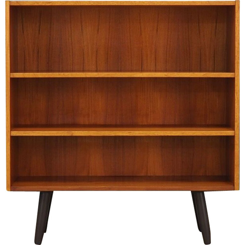 Scandinavian vintage bookcase in teak