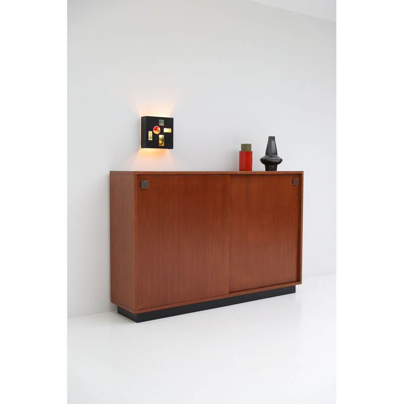 Vintage teak cabinet for Belform by Alfred Hendrickx 