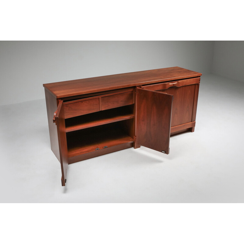 Credenza vintage in noce di Franz Xaver Sproll - 1960