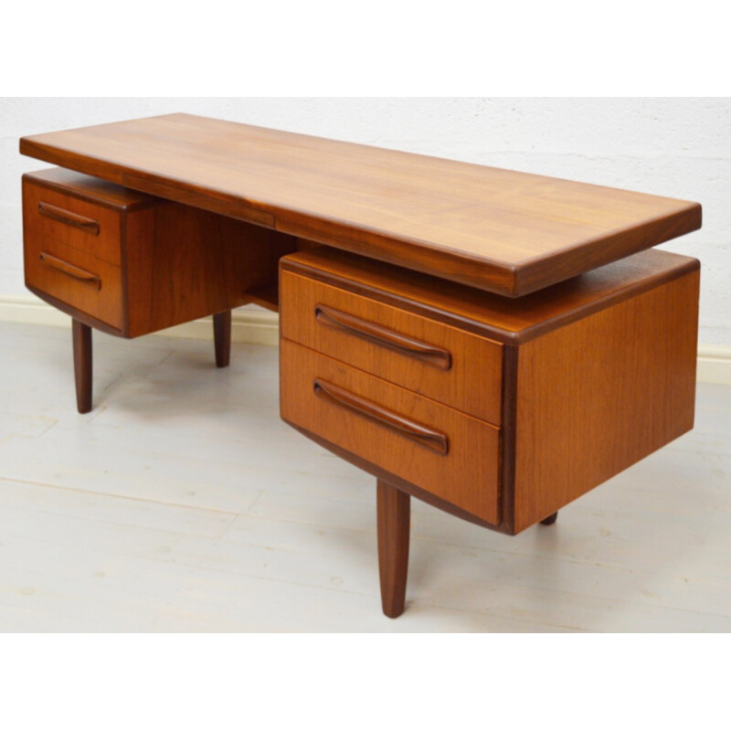 G-Plan desk in teak with 5 drawers - 1960s
