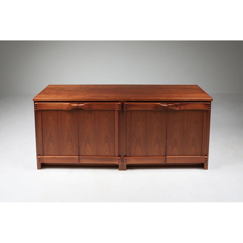 Vintage Walnut sideboard by Franz Xaver Sproll - 1960