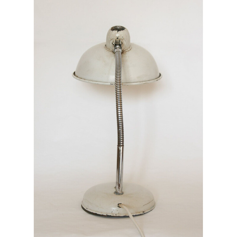 Vintage-Industrie-Tischlampe mit Schwanenhals, 1950