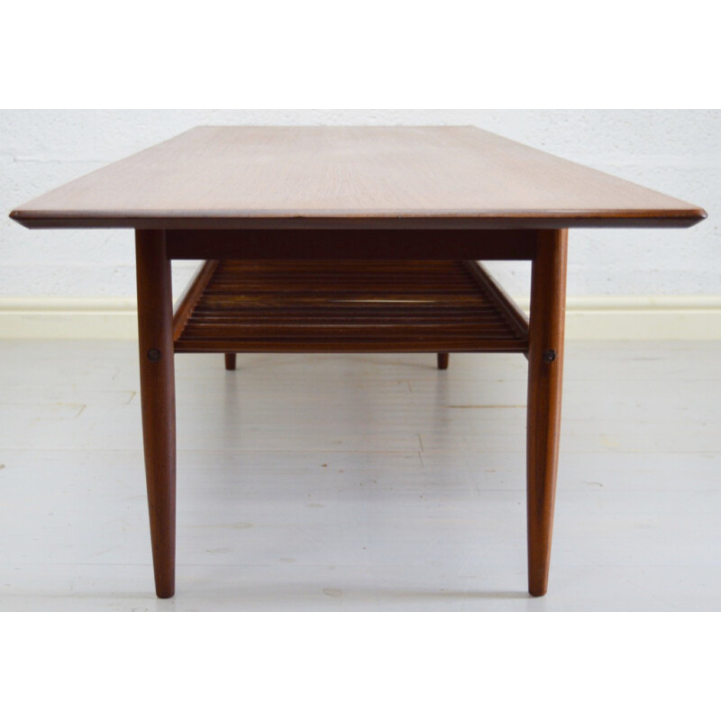 Large rectangular G-Plan coffee table in teak, Ib KOFOD-LARSEN - 1960s