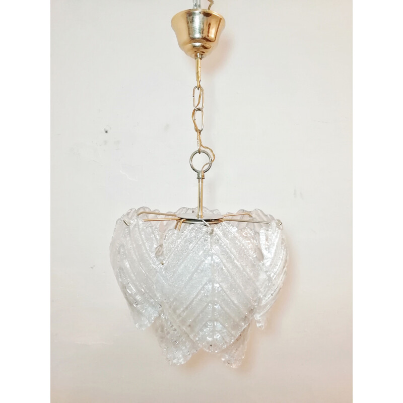 Vintage Murano glazen plafondlamp