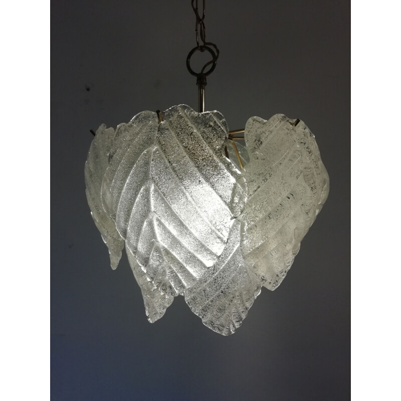 Vintage Murano glazen plafondlamp