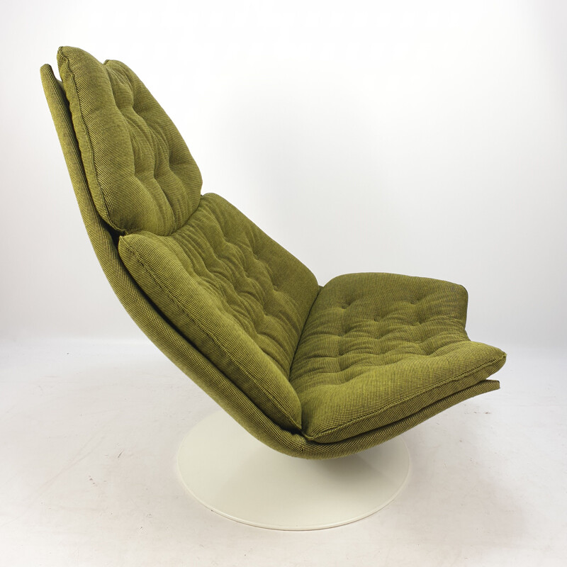 Fauteuil lounge vintage modèle F588 de Geoffrey Harcourt pour Artifort, 1970