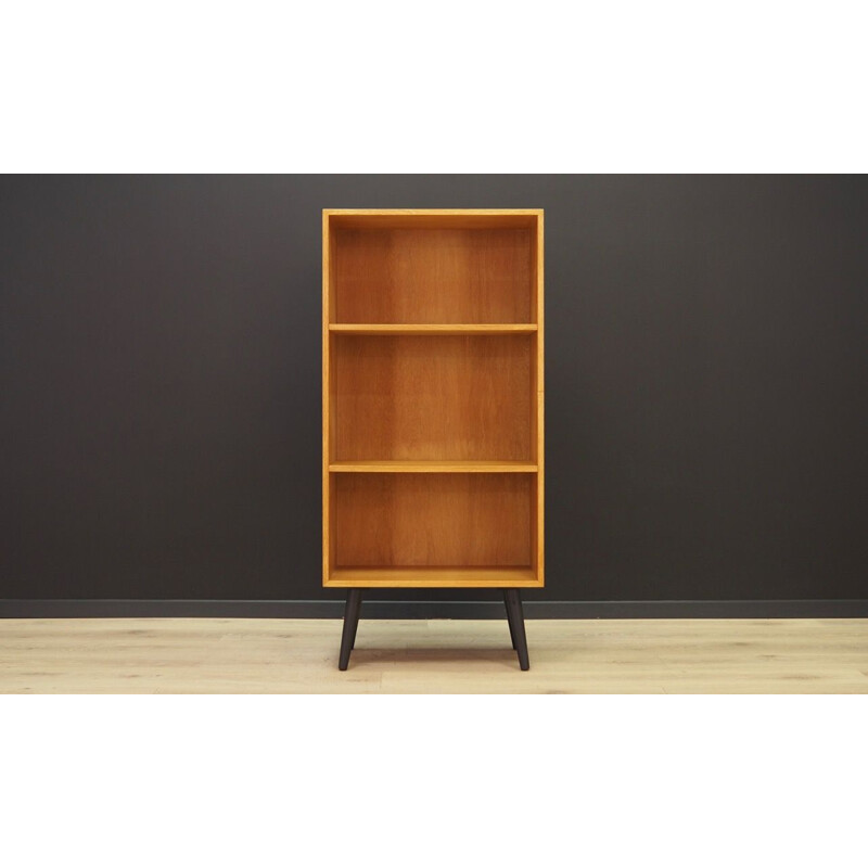 Vintage bookcase in ashwood by Bramin 1960-1970s