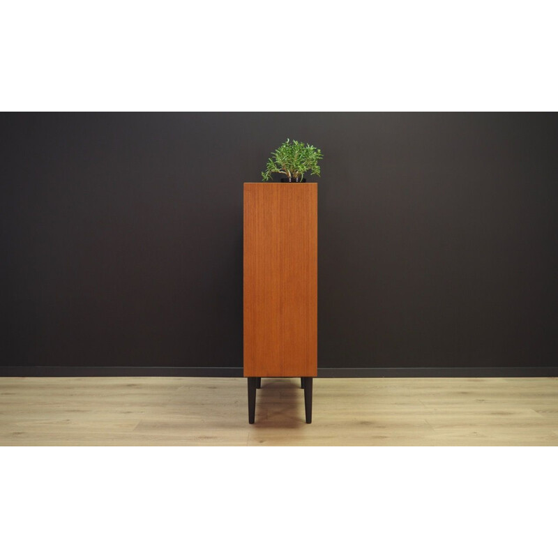 Vintage Hundevad bookcase in teak veneer 1970