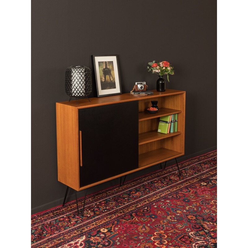 Vintage sideboard in teak veneer by WK Möbel, 1960s