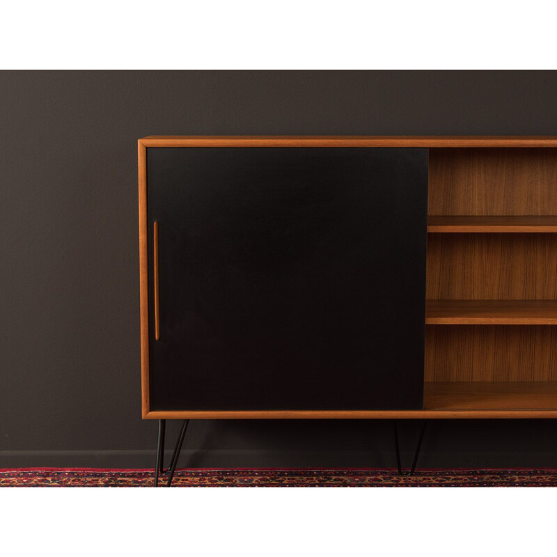 Vintage sideboard in teak veneer by WK Möbel, 1960s