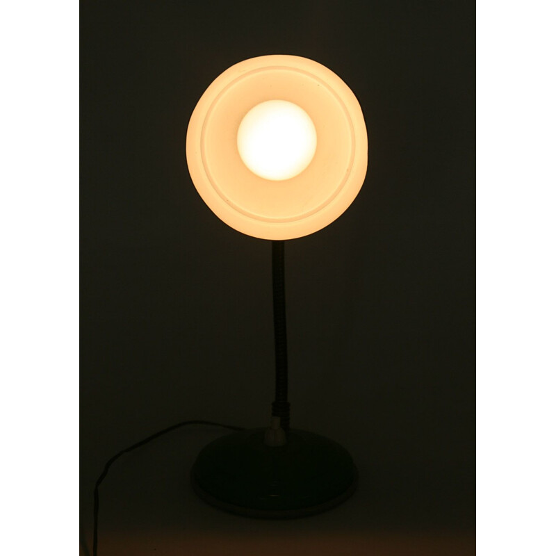 Paire de lampes de chevet vertes vintage, 1960