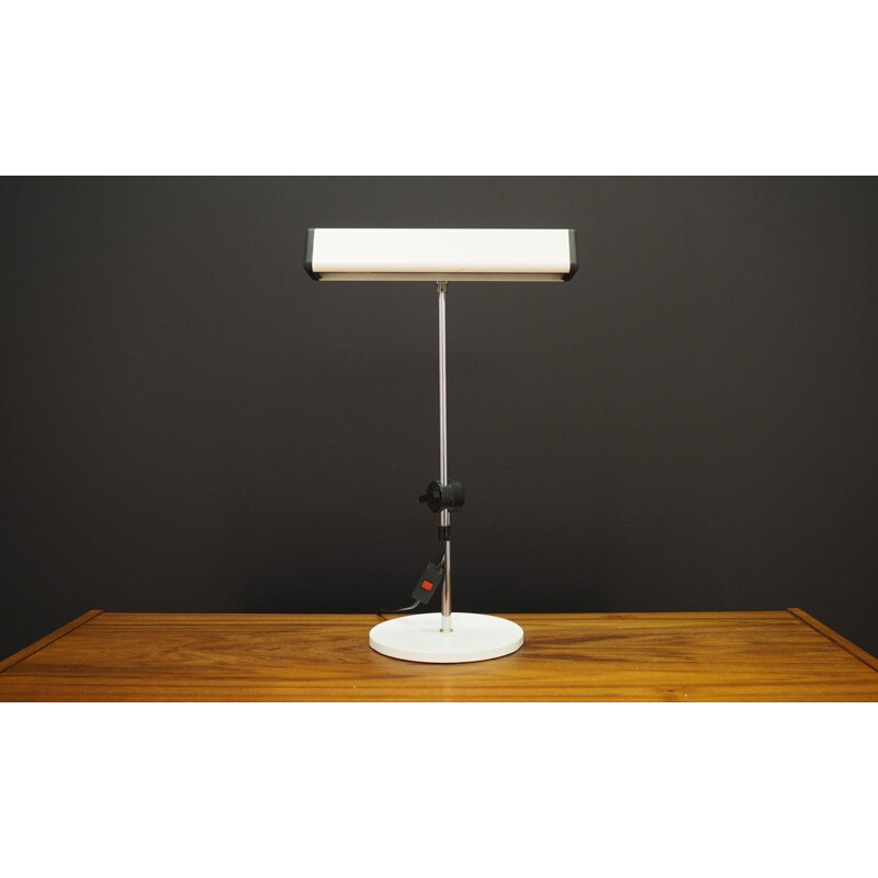 Lampe de bureau scandinave vintage en métal