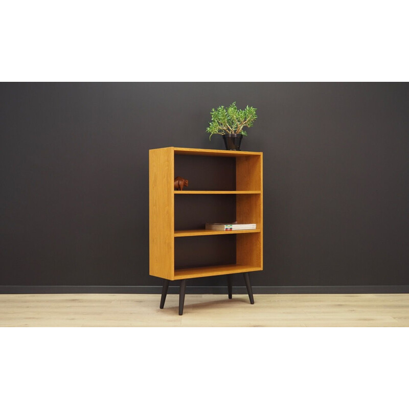 Vintage Danish Bookcase in wood, 1960